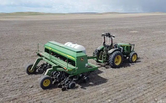 Sabanto + John Deere 1590 无人免耕播种 官方实拍照片