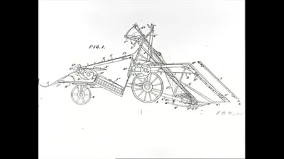Fig.1大轮斜架侧视图