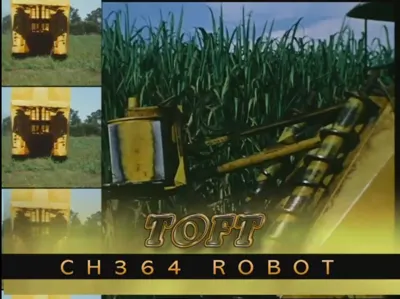 片中标注CH364 ROBOT的黄色前端作业画面