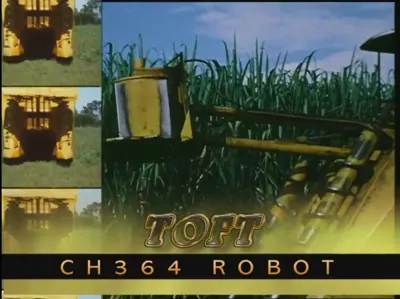 片中标注CH364 ROBOT的黄色前端作业画面